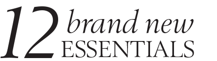12 Brand New Essentials
