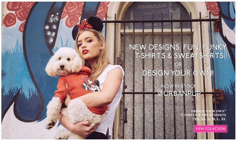 Personalized Custom Dog T-Shirts, Dog Sweatshirts & Dog Harnesses
