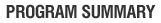 Program Summary