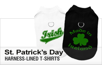 St. Patrick's Day Dog Harnesses