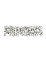 ''Princess'' Swarovski Hair Clip / Dog Barrette - If you have 'Princess' at home then this is the hair clip for her, 85 Swarovski Crystals make up this piece, and fit for a Princess it is. Measures approx. 1.25'' - 3.5cm wide.