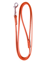 Red Leather Matching Dog Lead - Matching lead (4ft / 1.2 m) for the Red Leather Personalised Dog Collar (click the images to the right to view the collars).