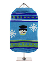 Let it Snow ''Chilly'' Sweater - Can there be anything more seasonal than this fantastic retro Snowman  sweater, it's fun, it's warm, it's stylish and can be worn right through  the Winter months, though ideal for Christmas day. So get in the mood  with our fun and funky sweater and make this Christmas one to remember.