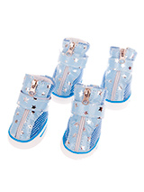 Blue Star Trainers - These are not just a great style item to match your own trainers but you can protect your dog's paws or cover them when they are injured. These dog boots can also protect boat decks / wooden floor from claws and help elderly dogs stop sliding on tiles or floors.