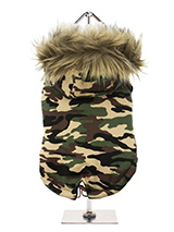 Forest Camouflage Fish Tail Parka - Our Forest Camouflage Fish Tail Parka pays homage to the guys and girls  who made the parka popular, the Mods. Perfect for the dog that likes a  bit of rough and tumble, a quality, multi-layered piece of clothing that  will keep the heat in and the cold out. Our classic collection of  camouflage coa...