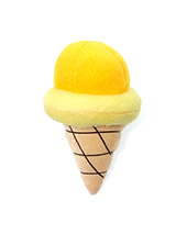 Ice Cream Cone Plush & Squeaky Dog Toy - Dogs would sell their soul for an ice cream and as they can't really have one for health reason this Ice Cream Cone Plush and Squeaky Dog Toy makes a great substitute. It will provide hours of fun for your pup as he squeaks with every bite. These soft, cute and cuddly toys are designed for your dog...