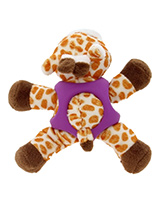 Giraffe Ball Toy - The body of our Giraffe Ball Toy is covered with a hard rubber 'waistcoat' and is a great interactive toy for playing 'fetch'. He is quite robust and will stand up to a lot of chewing and biting. The rest of him is cuddly and colourful with an added squeak to entertain your pet! This toy will provid...