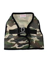 Camouflage Soft Mesh Velcro Secure Vest Harness - Our Urban Pup Camouflage Soft Mesh Velcro Secure Vest Harness has been  designed by Urban Pup to provide the ultimate in comfort and safety. It  features a breathable material for maximum air circulation that helps  prevent your dog overheating and is held in place by a secure clip in  action. The s...