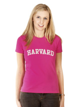 Legally Blonde ''HARVARD'' Women's T-Shirt - If you want the authentic Legally Blonde look then this HARVARD t-shirt is for you. Slip on this beautiful t-shirt and step right into character to be a part of this all singing, all dancing, feel good musical comedy. Match it up with our HARVARD dog t-shirt for maximum impact and maximum fun. As El...