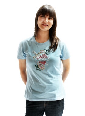 Love Heart GlamourGlitz Women's T-Shirt