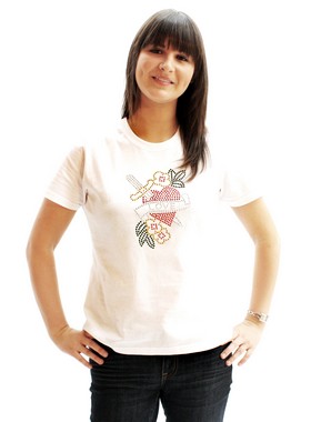 Love Heart GlamourGlitz Women's T-Shirt