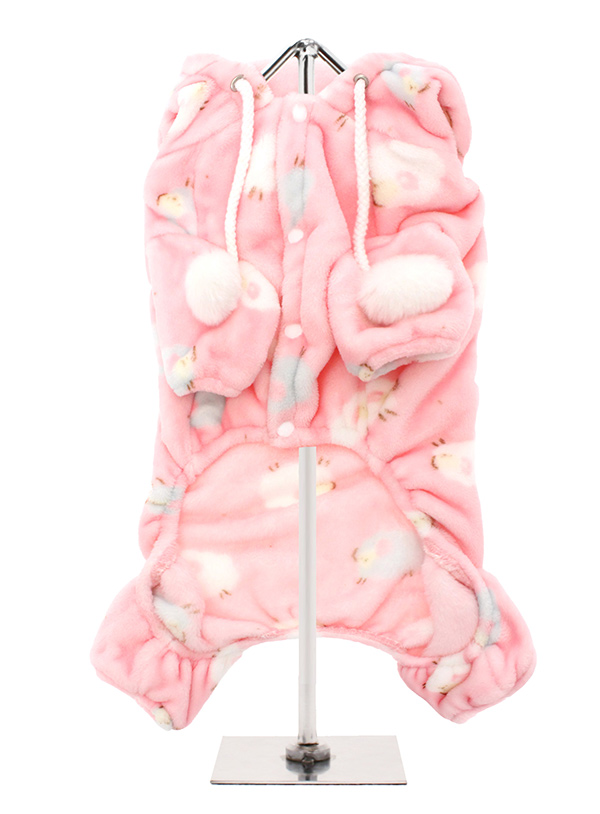 Baby Pink Counting Sheep Onesie Dog Bed Bath at Urban Pup