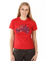 Australia GlamourGlitz Flag Women's T-Shirt