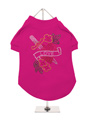 Love Heart GlamourGlitz Dog T-Shirt