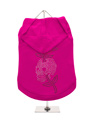 GlamourGlitz Skull & Rose Dog Hoodie