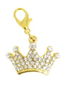 Royal Crown Swarovski Dog Collar Charm
