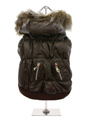 Luxury Quilted Parka with Detachable Hood