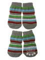 Grey & Stripey Pet Socks