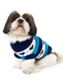 Blue Hearts Striped Sweater