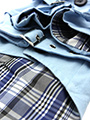 Powder Blue Trench Coat