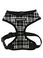 Black & White Tartan Harness