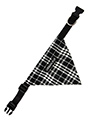 Black & White Tartan Bandana