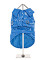 Blue Waterproof Trench Coat 