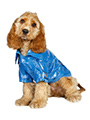 Blue Waterproof Trench Coat 