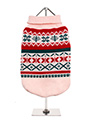 Oyster Pink Fair Isle Vintage Sweater