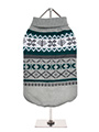 Grey Fair Isle Vintage Sweater