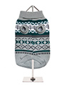 Grey Fair Isle Vintage Sweater