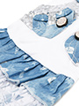 T-Shirt & Blue Denim Dress