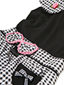 Black Gingham Dress