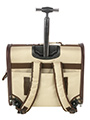 Cream / Brown Travel Carrier