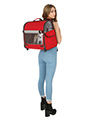 Red Travel Carrier