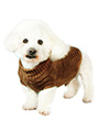 Chocolate Brown Waffle Textured Knitted Sweater
