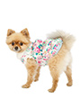 Rose Sensation Faux Fur Trimmed Coat