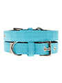 Neon Blue Fabric Collar