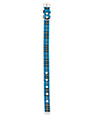 Blue Tartan Fabric Collar & Lead Set