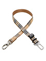 Urban Pup Brown Checked Tartan Seat Belt Restraint