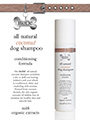 All Natural Coconut Dog Shampoo (200ml)
