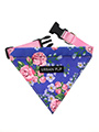 Pink / Blue Floral Burst Bandana