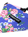 Pink / Blue Floral Burst Bandana