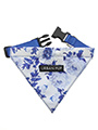 Blue Floral Bouquet Bandana