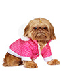 Thermo Pink Hearts Quilted Parka