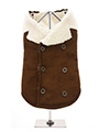 Brown Shearling Aviator Jacket