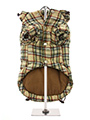 Brown Tartan Coat