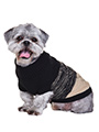 Donegal Black & Brown Ribbed Sweater