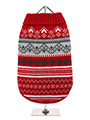 Red Fair Isle Vintage Sweater