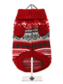 Red Fair Isle Vintage Sweater